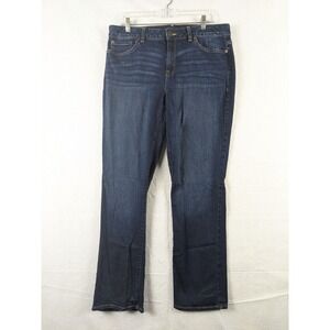 Tommy Hilfiger Womens Jeans Size 14 Curve Straight Blue